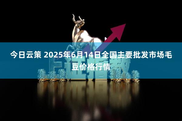 今日云策 2025年6月14日全国主要批发市场毛豆价格行情